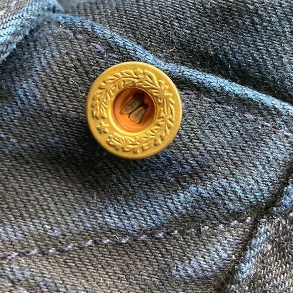 Left Field American Work Wear Men's Jeans Size 29 Navy Blue - Picture 12 of 12